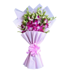 Purple Orchids Bouqeut